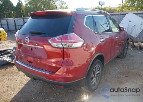 2016 Nissan Rogue Sl из США, поврежденный, VIN 5N1AT2MV6GC886147